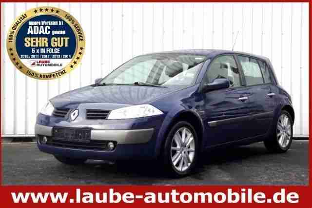 Renault Megane II 1,5 dCi AHZV Leder Navi Sitzheizung