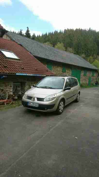Renault Megane scenic 2 Panorama Dach 7-Sitzer braun *defekt-nicht fahrtauglich*