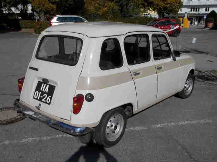 Renault R4 GTL Liebhaberfahrzeug Kult Oldtimer