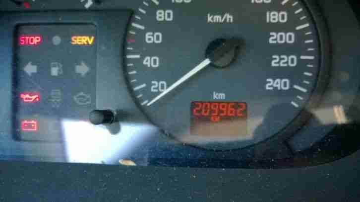 Renault Scenic Bj. 2001 Kilometer 209962 km