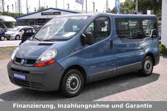 Trafic 1, 9 dCi 1.Hand Klima 8 Sitzer AHK Euro4