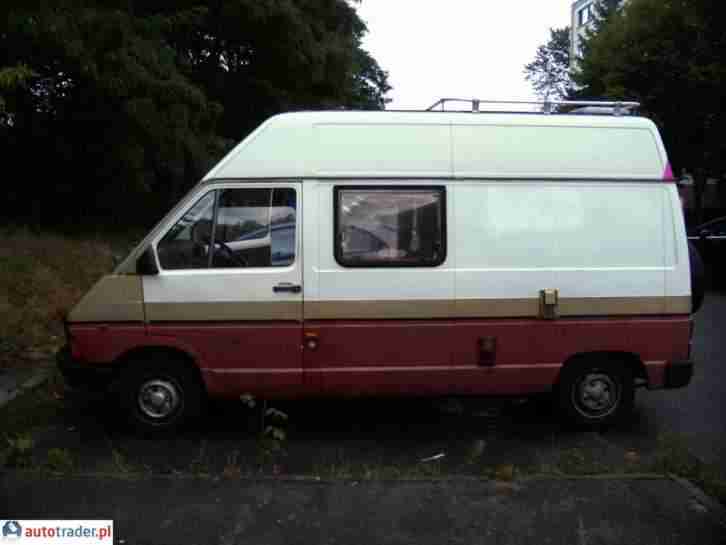 Renault Trafic Oldtimer 1983 Campingbus, in Polen zugelassen