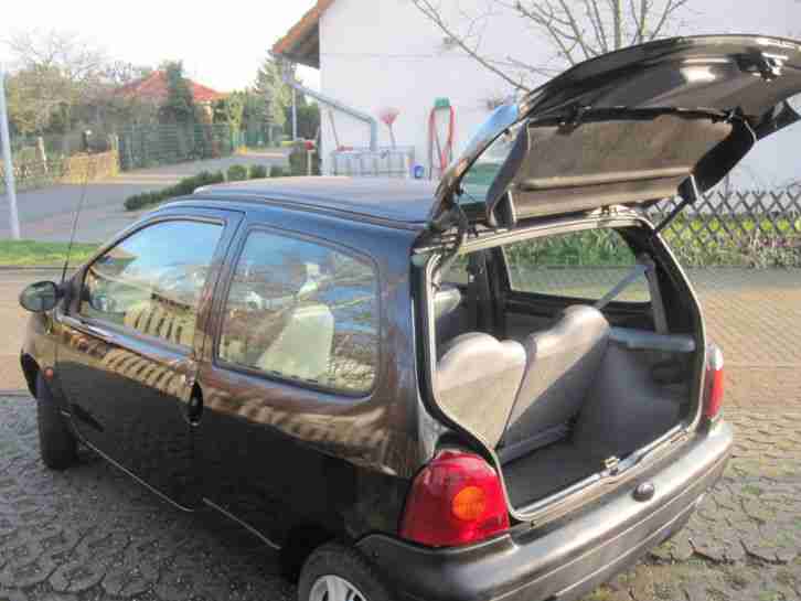 Renault Twingo "enjoy" schwarz mit Faltschiebedach, TÜV 04/2017