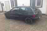 Renault clio 1 schwarz; 1, 4: 75 PS: Bj. 1996