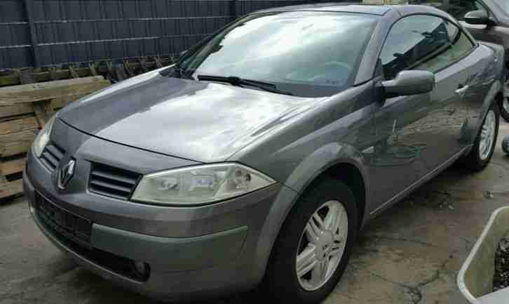 Renault megane 2 cabrio 1,6 benziner 95550 km ende 2017/09 tüv