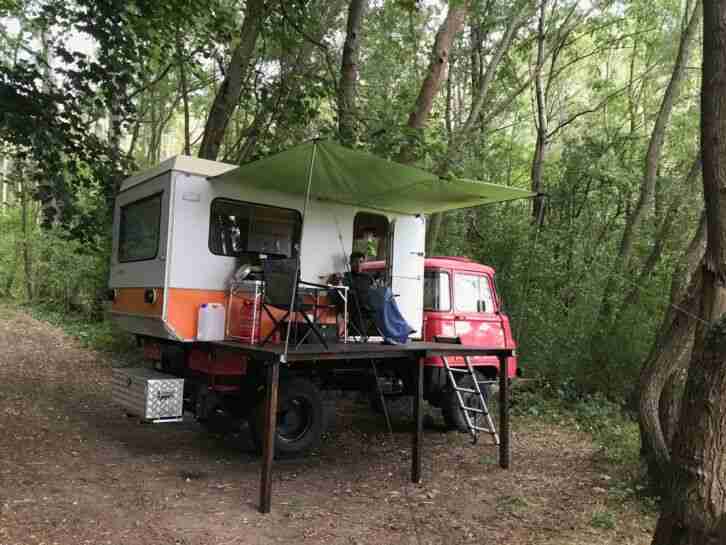 Robur Expeditionsmobil Allrad Wohnmobil