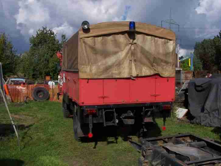 Robur LO 2002a Feuerwehr , fahrbereit ,guter Zustand Allrad
