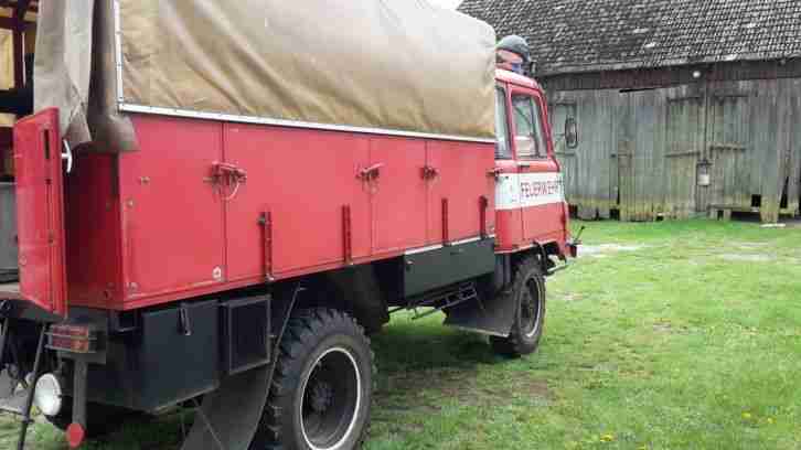 Robur Lo 2002 AKF Ex Feuerwehr DDR NVA Benziner 75PS