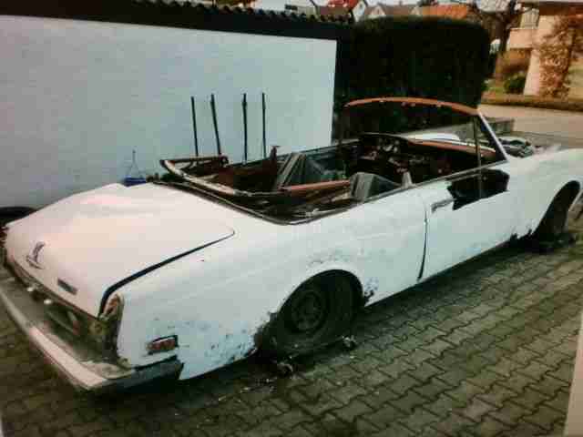 Rolls Royce Corniche Cabrio / Oldtimer "" Brandschaden "" Linkslenker
