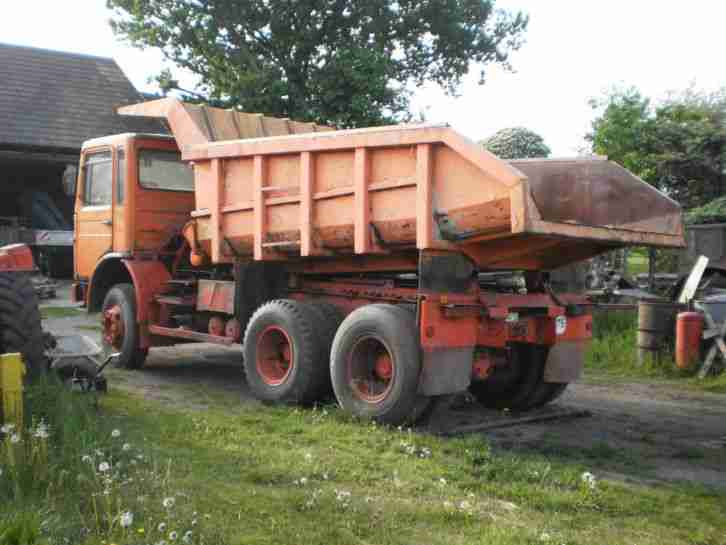 Roman Muldenkipper 3-Achser LKW Oldtimer MAN Lizenzbau Scheunenfund Export