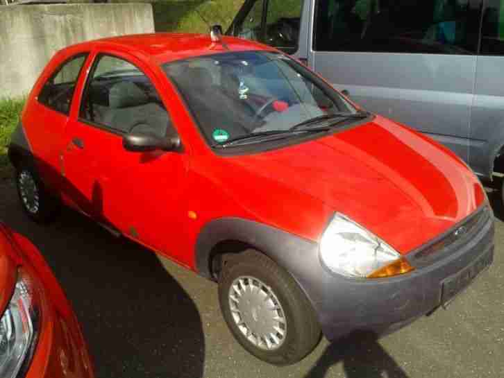Roter Ford Ka - 44 kw - EZ 1998 - 134549 km - Neue Bremsen - gepflegter Zustand!