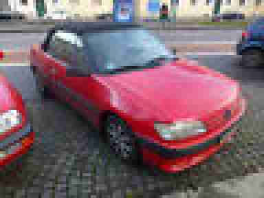 Roter Peugeot 306 Cabrio Autom., EZ95, München, TÜV 4 15, fahrbereit, NUR 3 TAGE