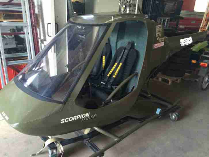 Rotorway Scorpion III Helicopter Heli
