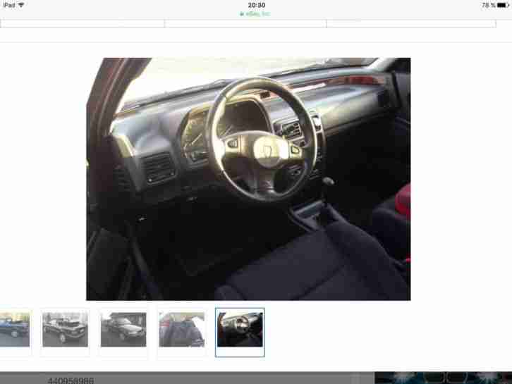 Rover 216 Cabrio Original Zustand