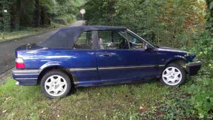 Rover 216 i, Cabriolet, Bj. 05/94, TÜV 03/2019, Wasserpumpe defekt,