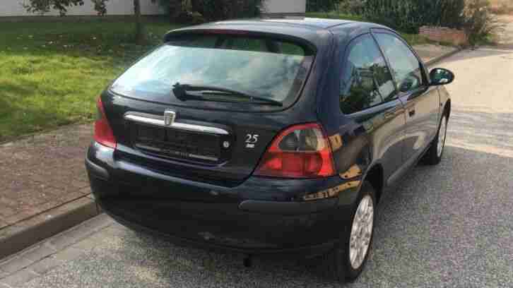Rover 25 1.6 mit 109 PS Benzin Vollleder Klima Alufelgen Schwarz Bastlerfahrzeug