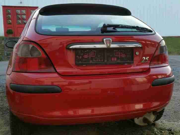 Rover 25 in rot Baujahr 2001 ca. 150000 km gelaufen