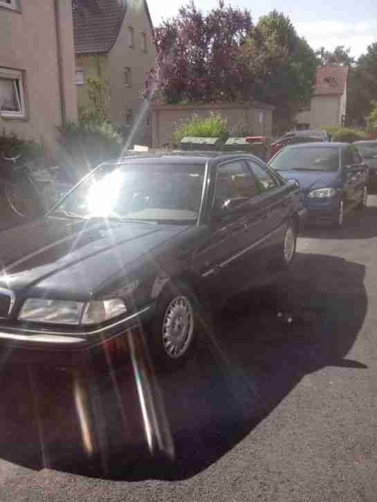Rover Coupe 827 schwarz Leder: beige Klimaautomatik Vollausstattung