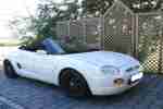 MG MGF Weiß Cabrio Leder Alufelgen Windschott