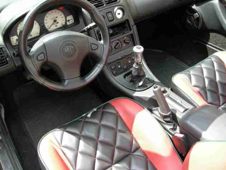 Rover MGF 1,8i VVC Typ RD Klima Leder gepflegt Cabrio Britischer Roadster