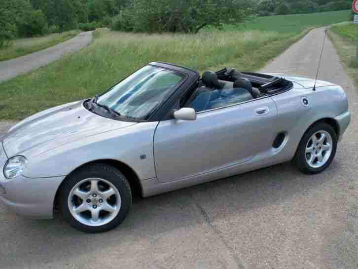 Rover MGF Cabrio Youngtimer TÜV 12/21 Verdeck neu mit Glasheckscheibe