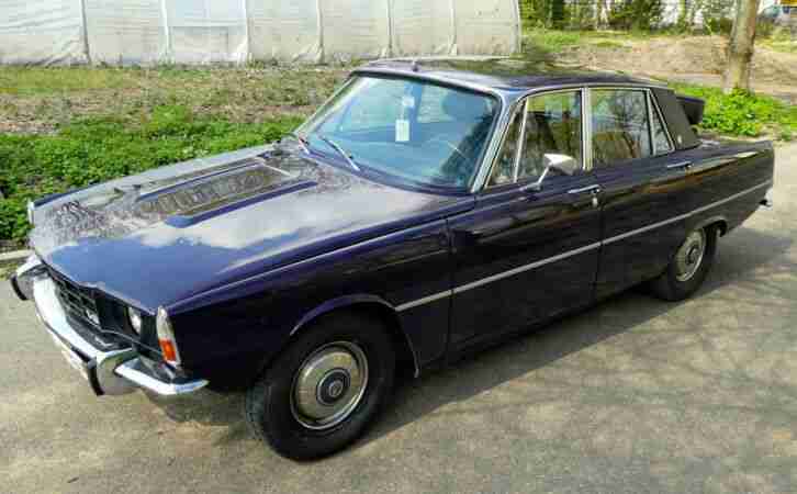 Rover P6B 3,5l V8 160PS Autom. LHD Sehr Rar: Rostfrei Vollrestauration Geschenk