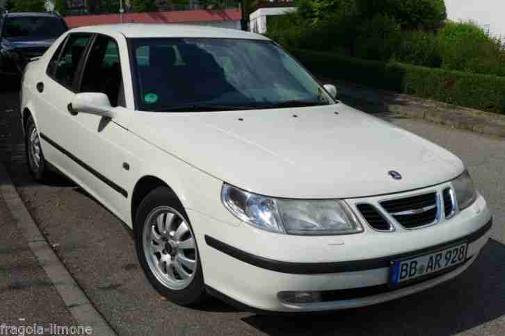 SAAB 9 5 2, 3 T Lim. ARC weiss viele Neuteile, Scheckheft Turboladerschaden