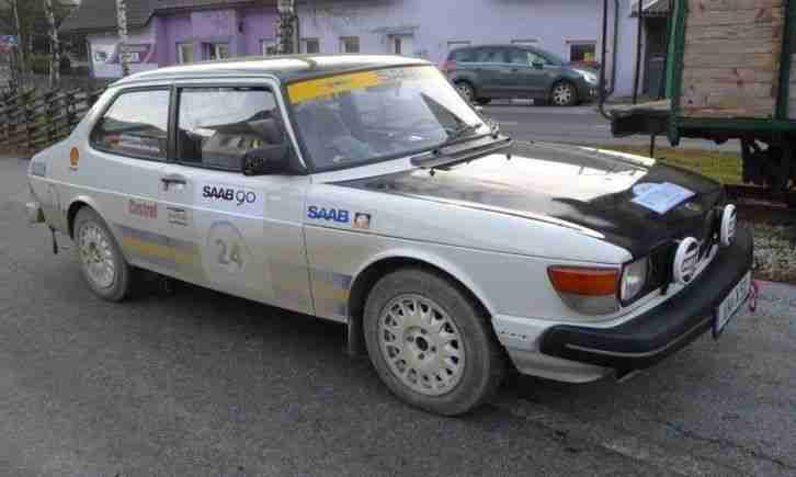 SAAB 90 Rallyfahrzeug Rallye mit H Zulassung