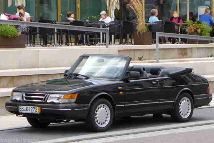 SAAB 900 i 16 CABRIO "901" - echter Daily Driver - HU 5/17 - neuwertiges Verdeck