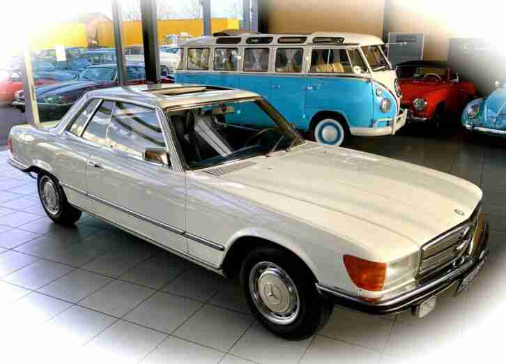 *SAUBER UND GEPFLEGT* Mercedes 280SLC Coupe W107 aus 1975 im Oldtimer Museum