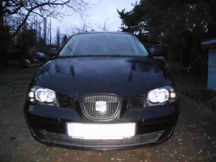 SEAT Ibiza 1.2 , 5-Türer, Klima, Perllack-metalic-Schwarz,