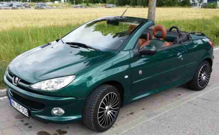 SEHR SELTEN! PEUGEOT 206cc 135 SONDERMODELL " ROLAND GARROS "