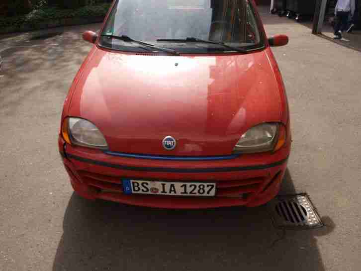 SEICENTO FIAT ROT ! SCHUMACHER !!