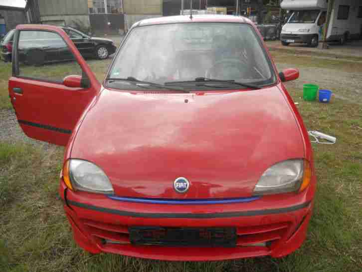 SEICENTO FIAT ROT ! SCHUMACHER !!