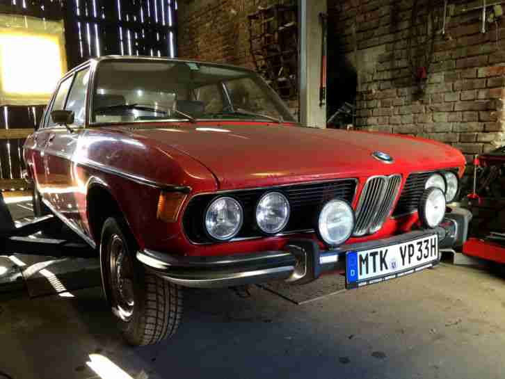 SELTENER BMW 2800 E3 mit viel POTENTIAL !! H Zulassung EZ 01.03.1972 rot VERONA