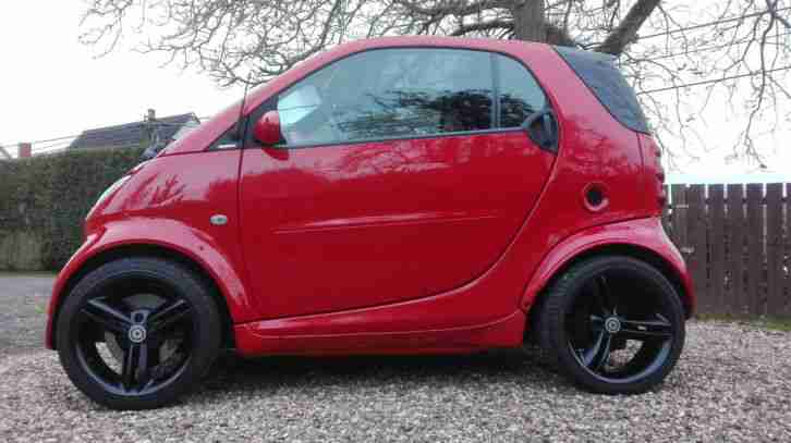 SMART ForTwo 450 Facelift Porsche Lack Brabus Leder Alcantara ATM 1a Zustand