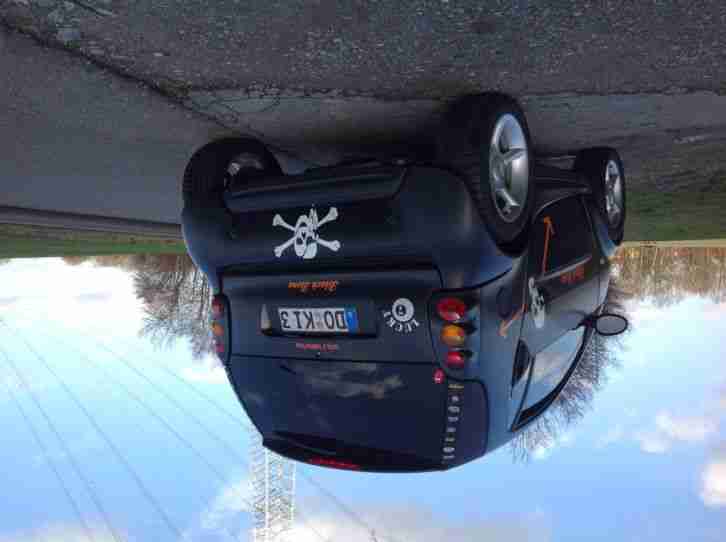 SMART Four two Black Bone Einzelstück mit Dotz Alu