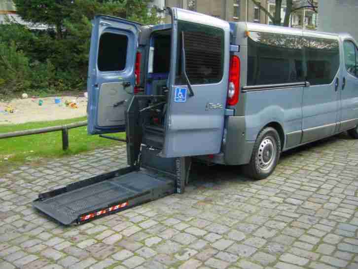 SONDERFAHRZEUG Behinderten Rollstuhl Motorrad Transporter mit hydraulischem Lift