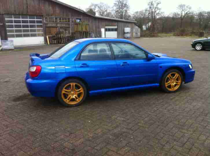SUBARU IMPREZA WRX 2 ltr Turbo BUGEYE nur 50450 KM Linkslenker!! Neulack
