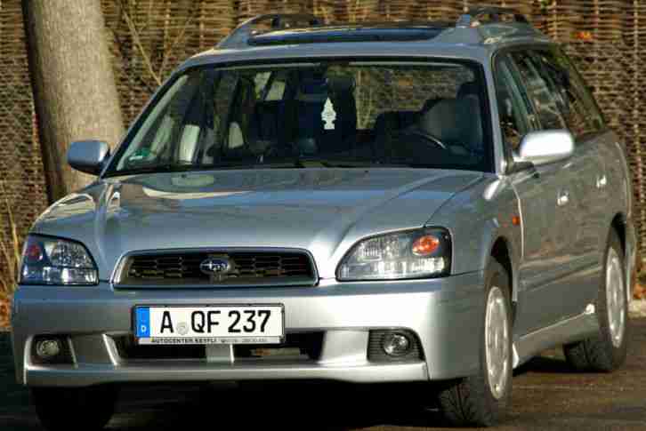 SUBARU LEGACY AWD 2.5 GX LPG-BENZIN 156PS EZ:12/2002 ALLRAD SCHECKHEFT TOP