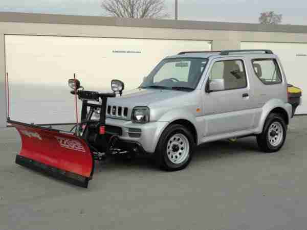 SUZUKI JIMNY 4X4 *WINTERDIENST* SCHNEEPFLUG+STREUER* NUR 16Tkm* EZ:01.2011* INKL