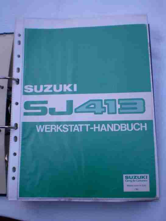 SUZUKI - Werkstatthandbuch SJ - 413