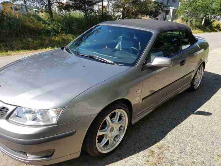 °°°Saab 9-3 2.0 T Cabrio Aero Aut 18Alu Bastler KFZ 210PS 136Tkm 2004 TÜV 1,5J°°