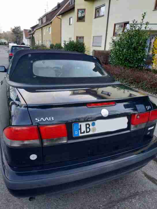 Saab 9-3 Cabrio mit LPG Gasanlage YS3D - 2.0 Turbo 154PS