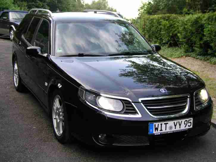 Saab 9 5 Aero Sportkombi Jetblack Metallic nur 120000 km 95 TOP Business car !