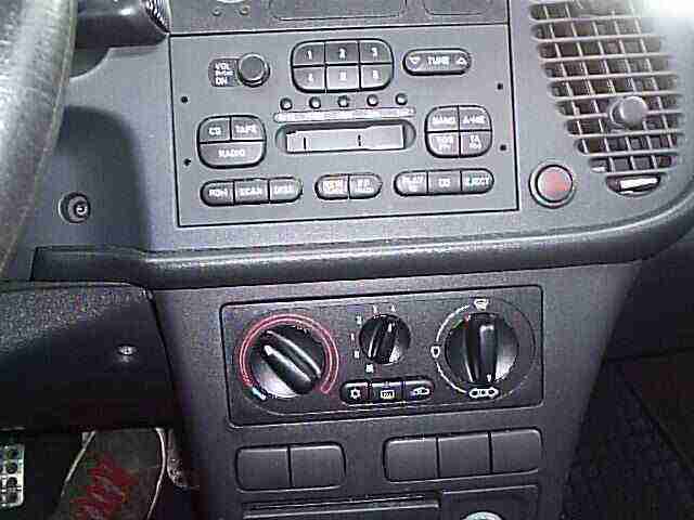 Saab 900 1997er Coupe, YS3DXXXX, 162000 km, schwarzes Leder vorne