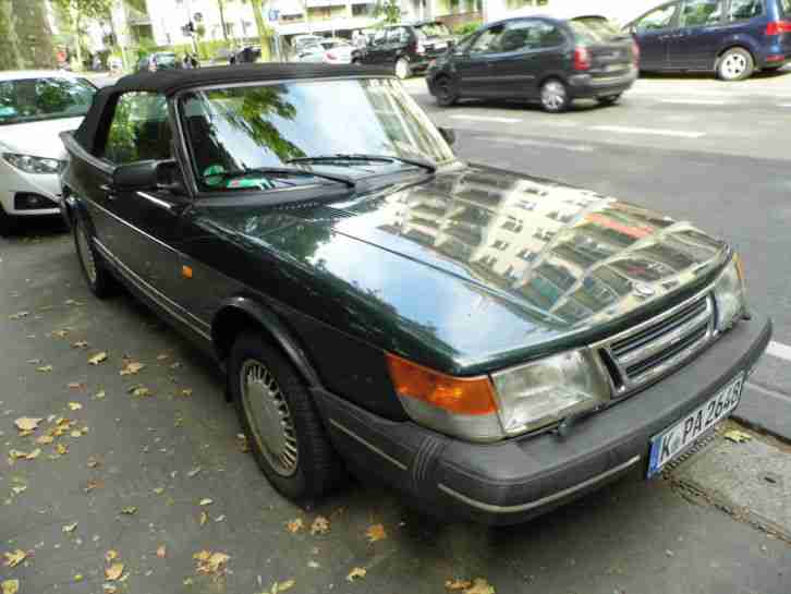 Saab 900 I Cabrio von 1993 mit geführtem Scheckheft
