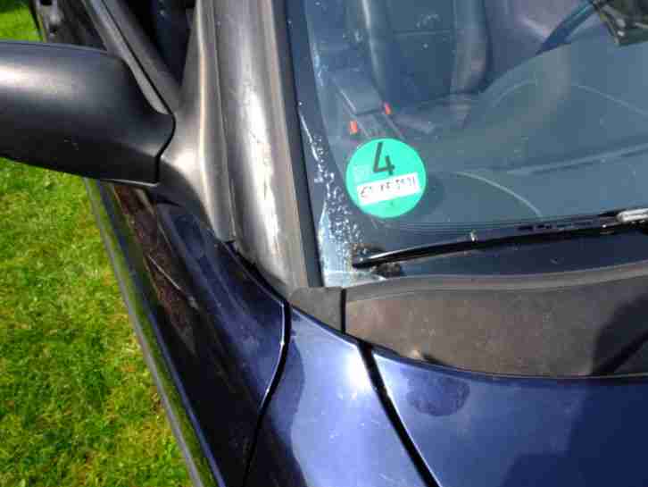 Saab 900 II Cabrio an Bastler, zum Richten, Teileträger