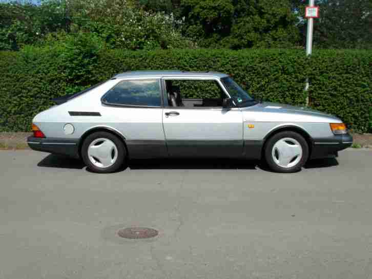 Saab 900 Turbo 16 S Aero Leder Schiebedach Euro 2 TÜV neu Youngtimer Oldtimer
