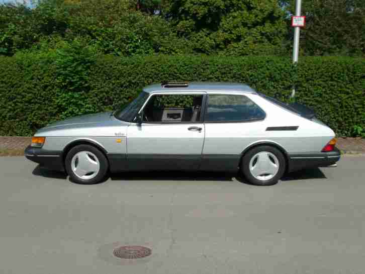 Saab 900 Turbo 16 S Aero Leder Schiebedach Euro 2 TÜV neu Youngtimer Oldtimer